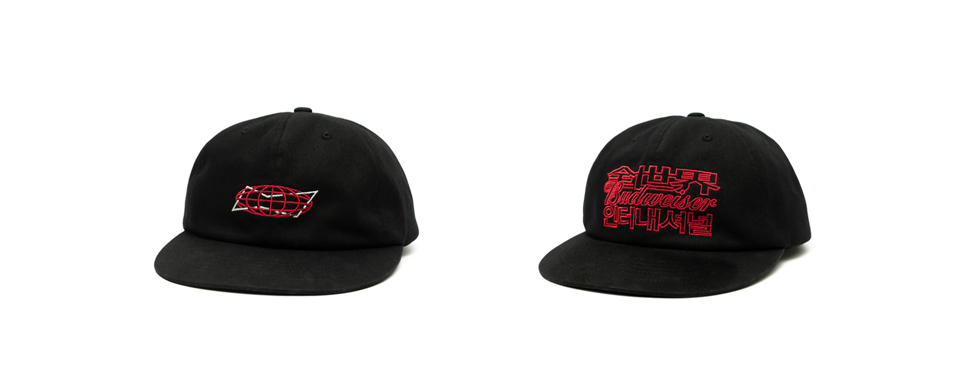 모자 THE-INTL. x Budweiser Snapback Hat, THE-INTL. x Budweiser WWM Snapback Hat